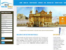 Tablet Screenshot of pathankotcab.com